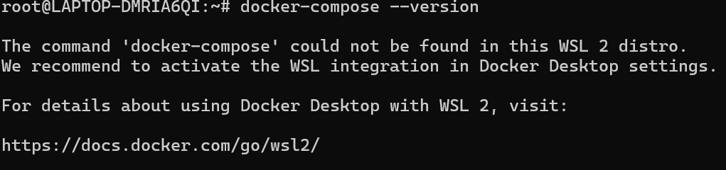 docker-compose-version