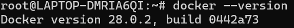 docker-version